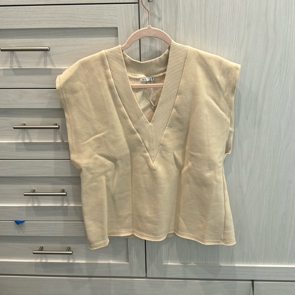Zara sweater vest